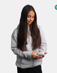 Hugz Signatur ZIP Tyngdhoodie™ BARN