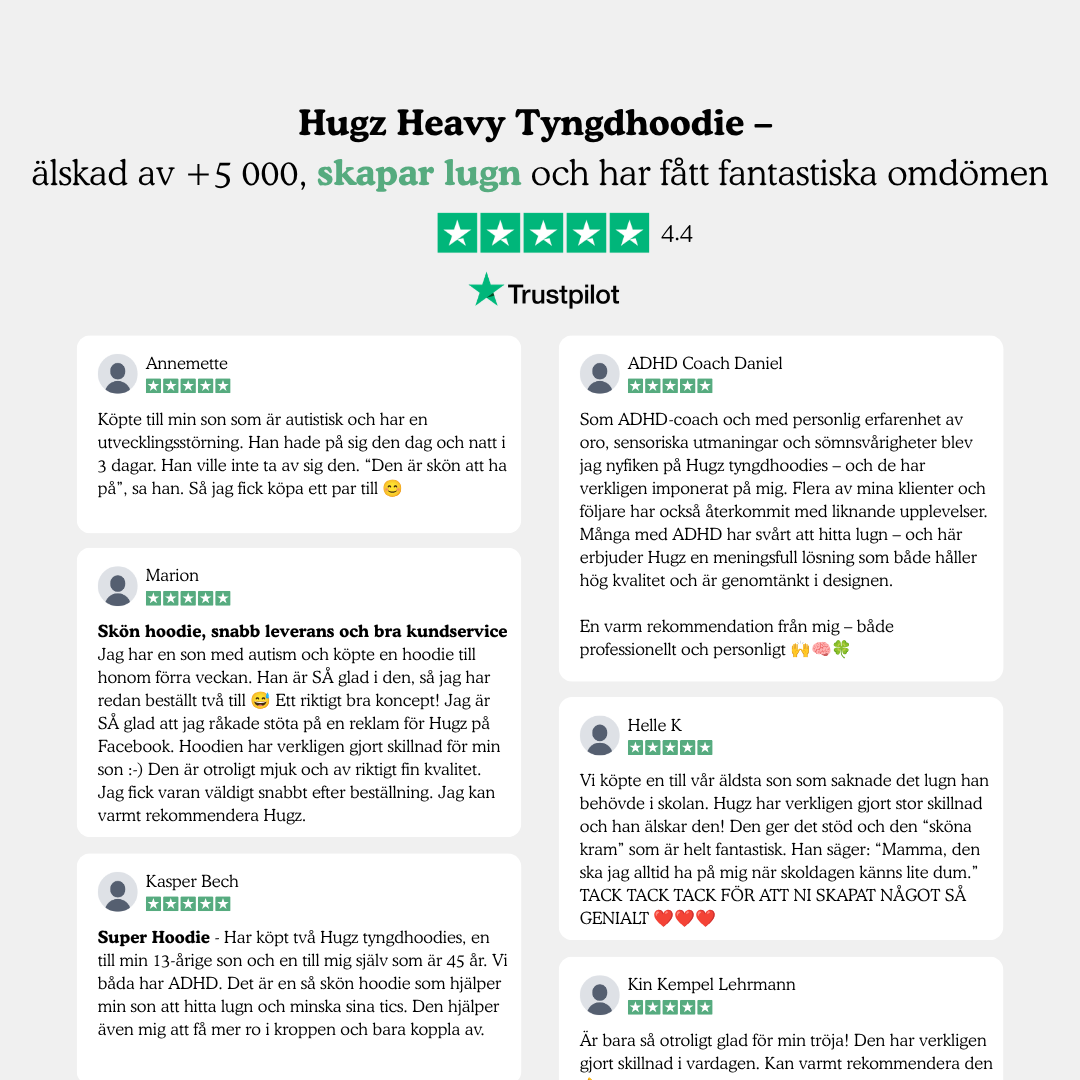 Hugz Heavy Tyngdhoodie™ - BARN